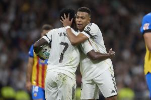 塞尔电台：马斯坦托诺缺席合练，预计姆巴佩、维尼修斯搭档首发