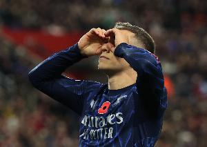 关键先生！加盟阿森纳以来，特罗萨德改变局势进球英超占比最高