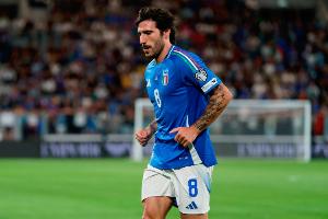 罗马诺：托纳利无法为意大利出战挪威，他将提前返回纽卡