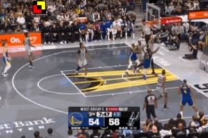 你是真送啊！追梦篮下连续强攻 被文班亚马一顿火锅伺候