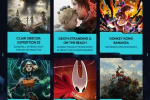 谁将夺魁？TGA2025年度游戏提名提前泄露：《33号远征队》、《死亡搁浅2》进入提名名单