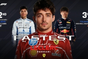 F1拉斯维加斯站一练：勒克莱尔最快，阿尔本第二、角田裕毅第三