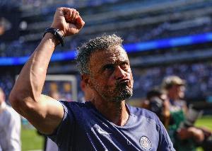 巴黎在2025年欧冠收获13场胜利，创赛事历史单一自然年胜场纪录