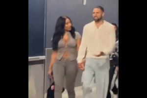 这身材！马冬梅昨日赛后to克莱：你听见我为你而尖叫了吗？