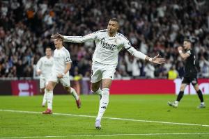 姆巴佩直接参与皇马近9球 本赛季各项赛事参与29球是西甲球员最多