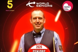 降维打击！官方：马克·威廉姆斯将参加斯诺克元老世锦赛