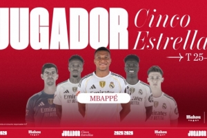 毫无争议！官方：7场9球两助，姆巴佩当选皇马11月队内最佳球员