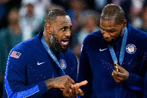 詹姆斯连续1297场得分上双纪录终结 现存最长是杜兰特的267场