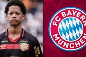 记者：拜仁考察累西腓体育17岁中场泽·卢卡斯，巴萨亦对其有意