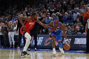 若想破詹姆斯纪录 现纪录前二KD和SGA分别还要满勤打12年和13年