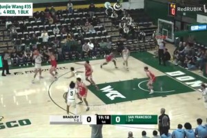 中国球员德比！王俊杰表现持续半场，于泓凯送出1助攻集锦！