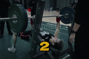 手感一般啊！郭艾伦体测在五角移动投篮测试中，25投15中！