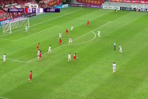 海港这球太可惜了❗️蒯纪闻绝妙直塞 李新翔射门太正失良机