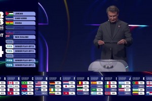 新双骄对决！世界杯抽签I组：法国、塞内加尔、挪威、洲际附加赛2