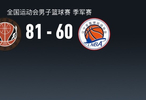 全运男篮战报：四川男篮81-60大胜辽宁男篮，俞泽辰17分
