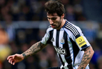 纽卡斯尔联2：2战平热刺，佳夫首发打满全场